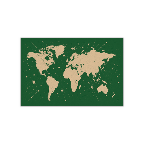 Earthen Pulse World map