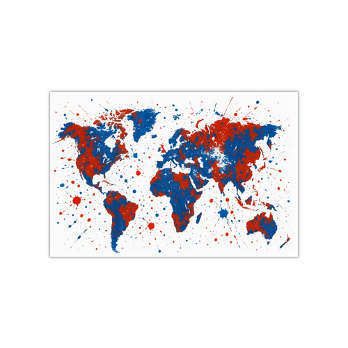 Global Contrast World map