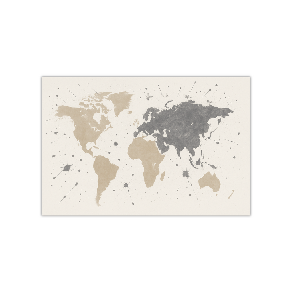 Quiet Atlas World map