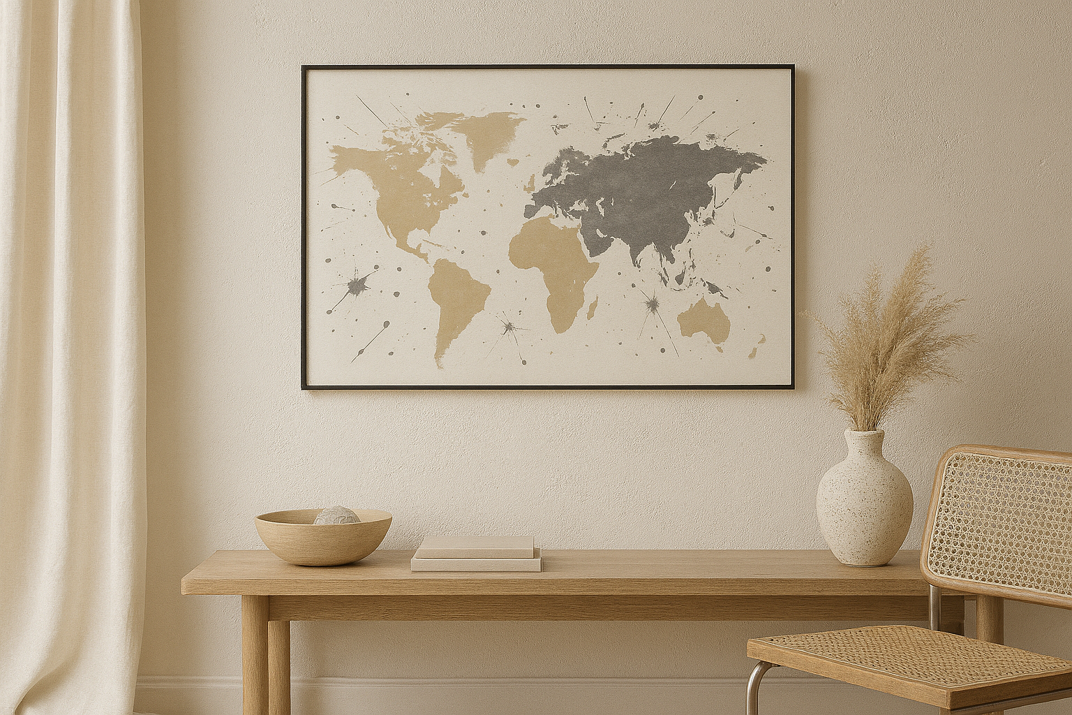 Quiet Atlas World map